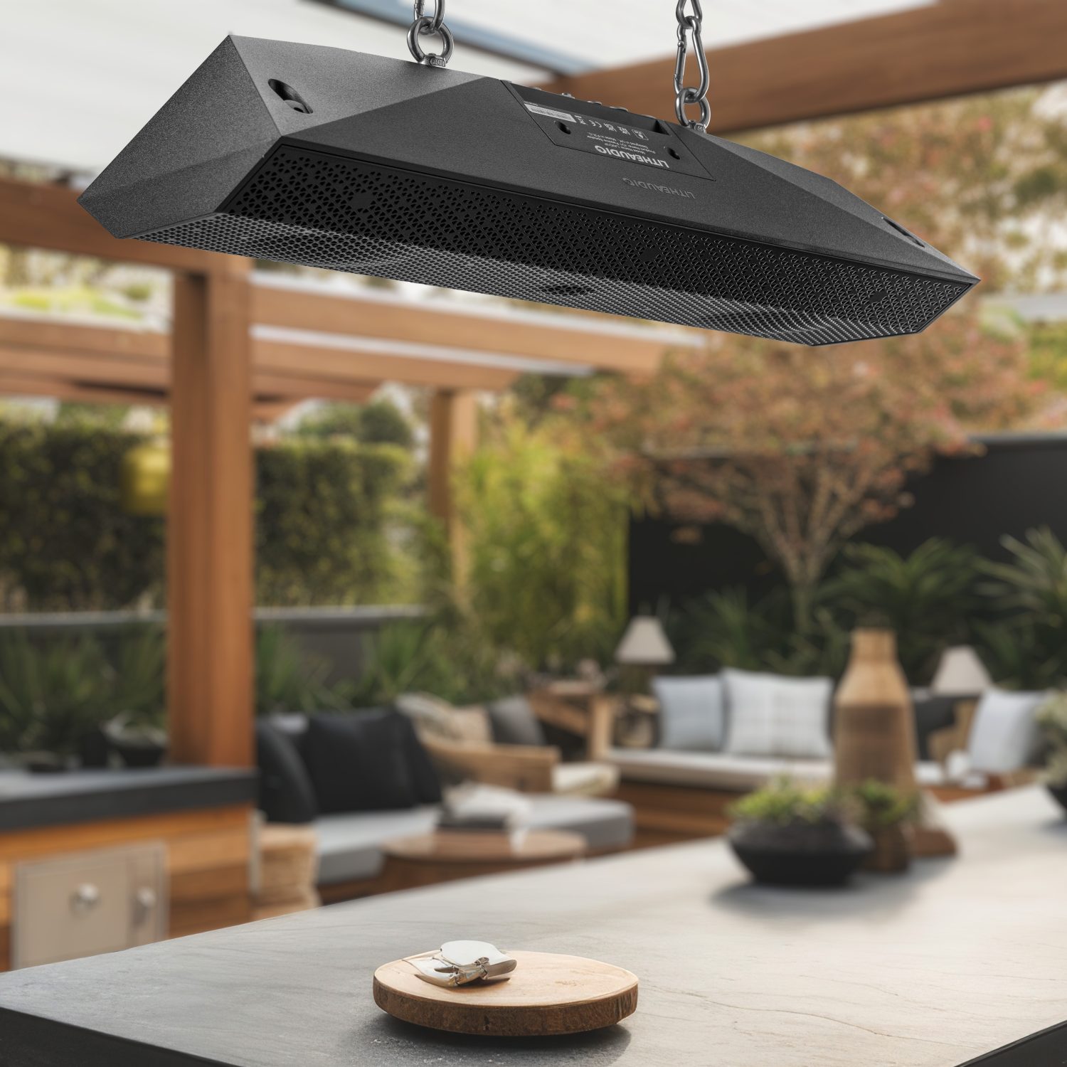 06821 Garden Hanging Pendent Black