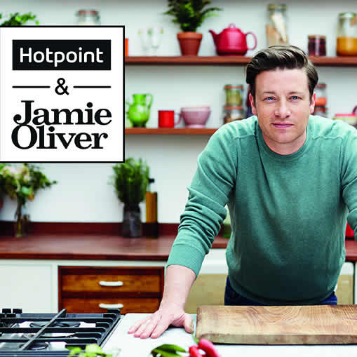 Hotpoint announces partnership with Jamie Oliver