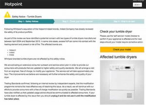 Whirlpool safety notice screenshot WEB