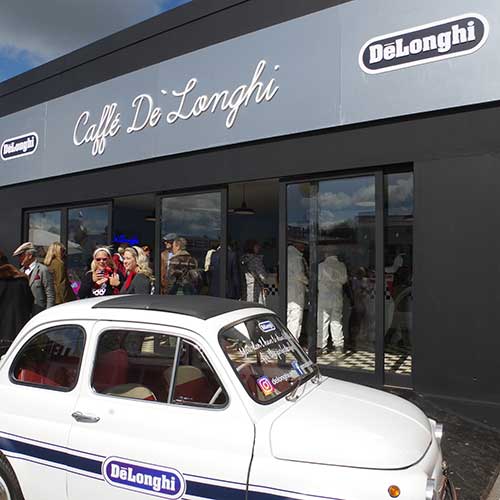 De’Longhi and Kenwood entertain the crowds at Goodwood Revival
