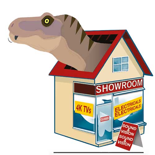 Don’t be a retail dinosaur