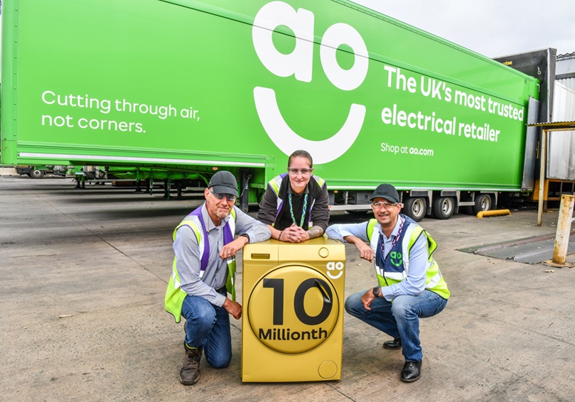 AO recycles its 10 MILLIONTH appliance