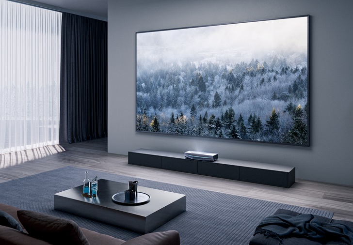 AWOL Vision unveils Aetherion Series: The world’s sharpest 4K triple laser ultra short throw projector