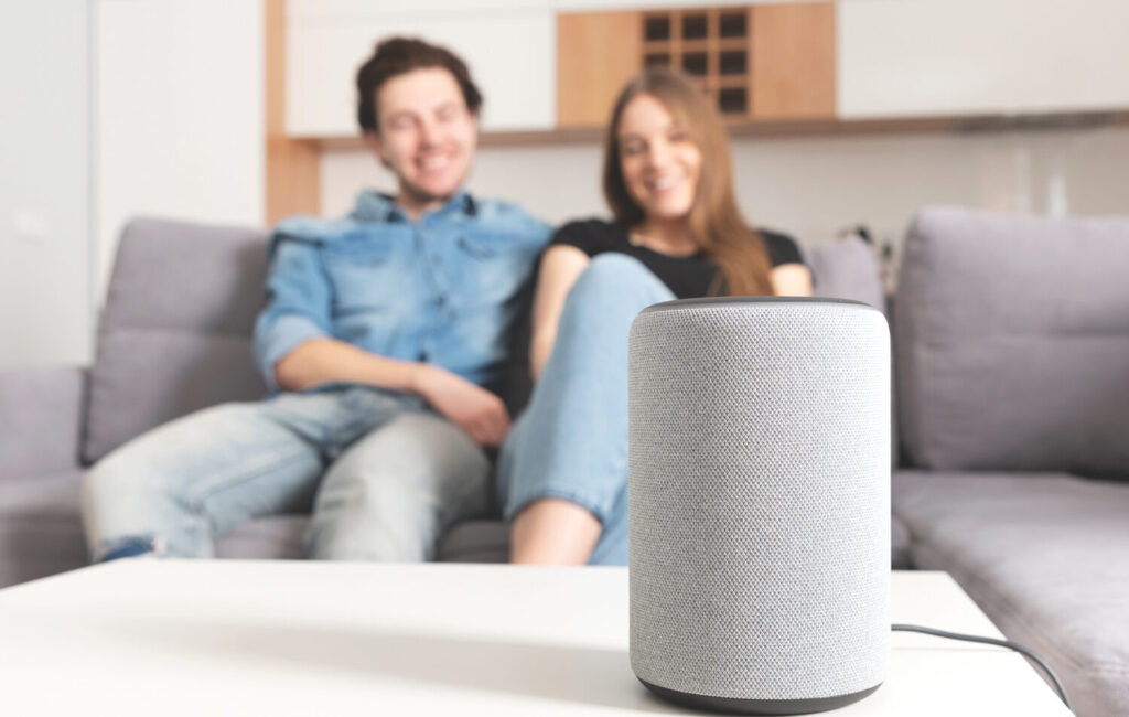 Amazon Alexa Couple Listening
