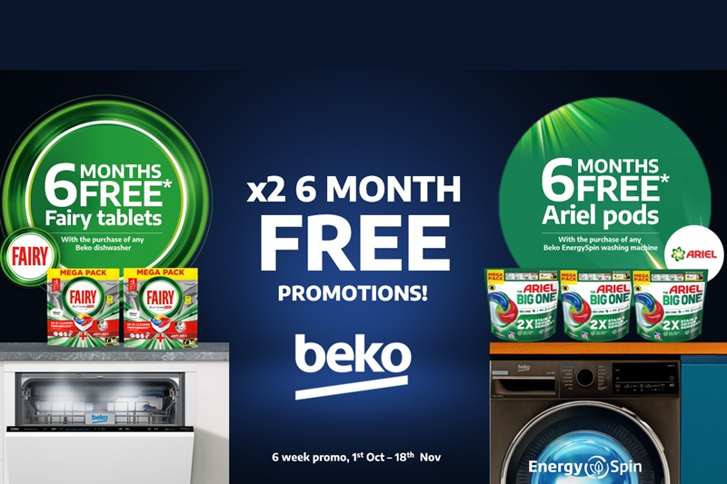 Beko launches two major campaigns with P&G: PowerIntense x Fairy and EnergySpin x Ariel