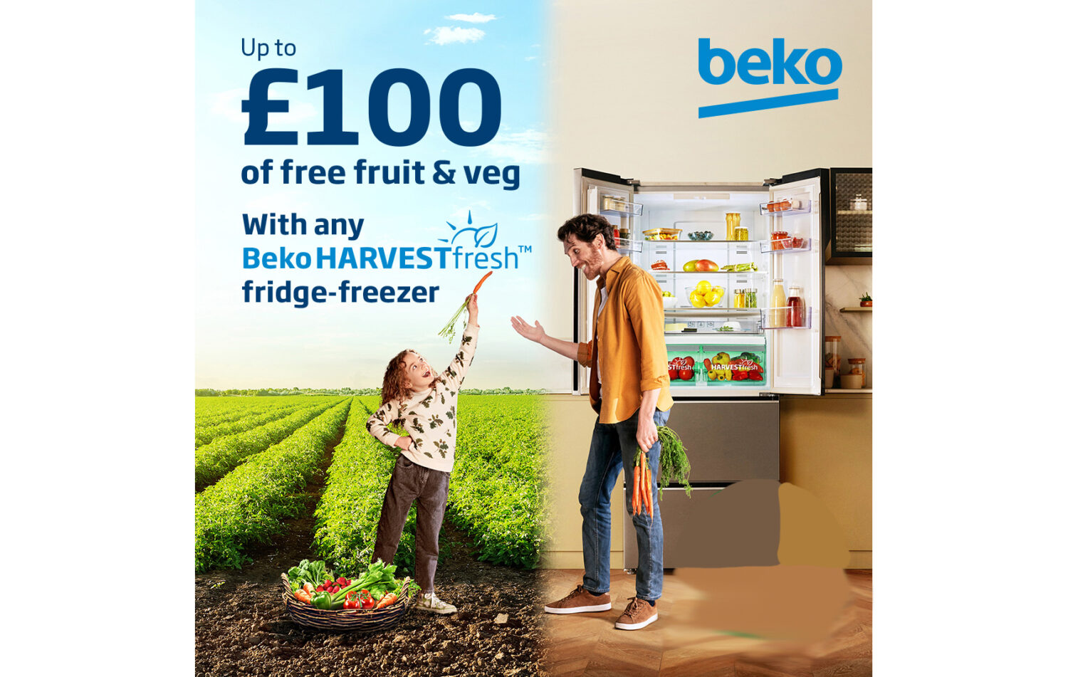 Beko encourages families to eat healthier with its new Veg Pledge