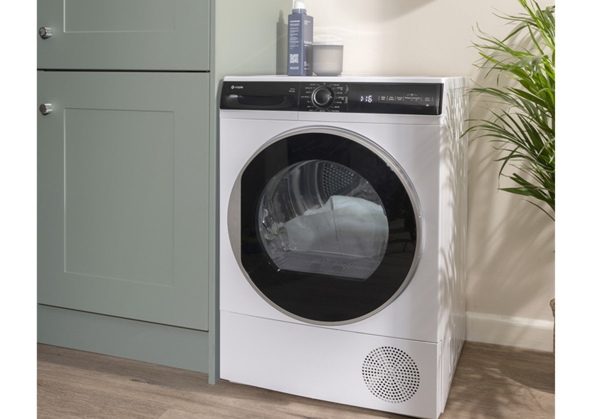 Super-efficient new TDF1100 heat pump tumble dryer from Caple for more than 60% cost savings