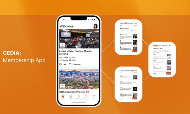 CEDIA Introduces First-Ever Integration Industry Calendar via CEDIA App
