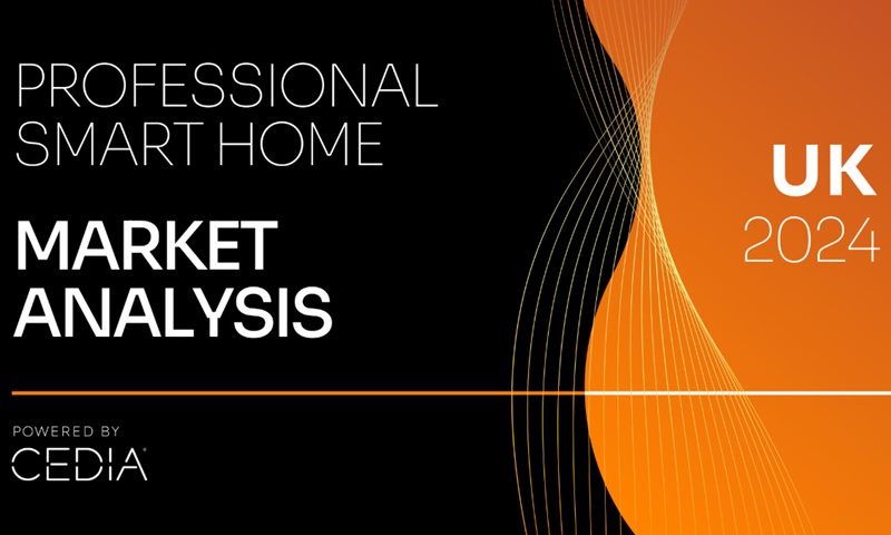 CEDIA Research shows professional UK smart home market Hits £3.1 Billion 