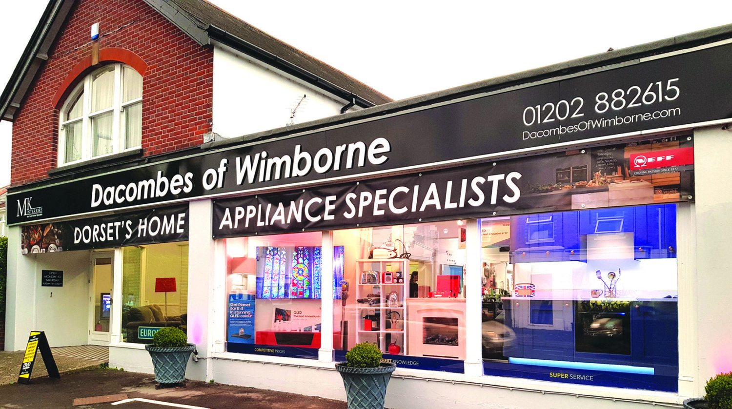 Dacombes of Wimborne brings movie magic to store