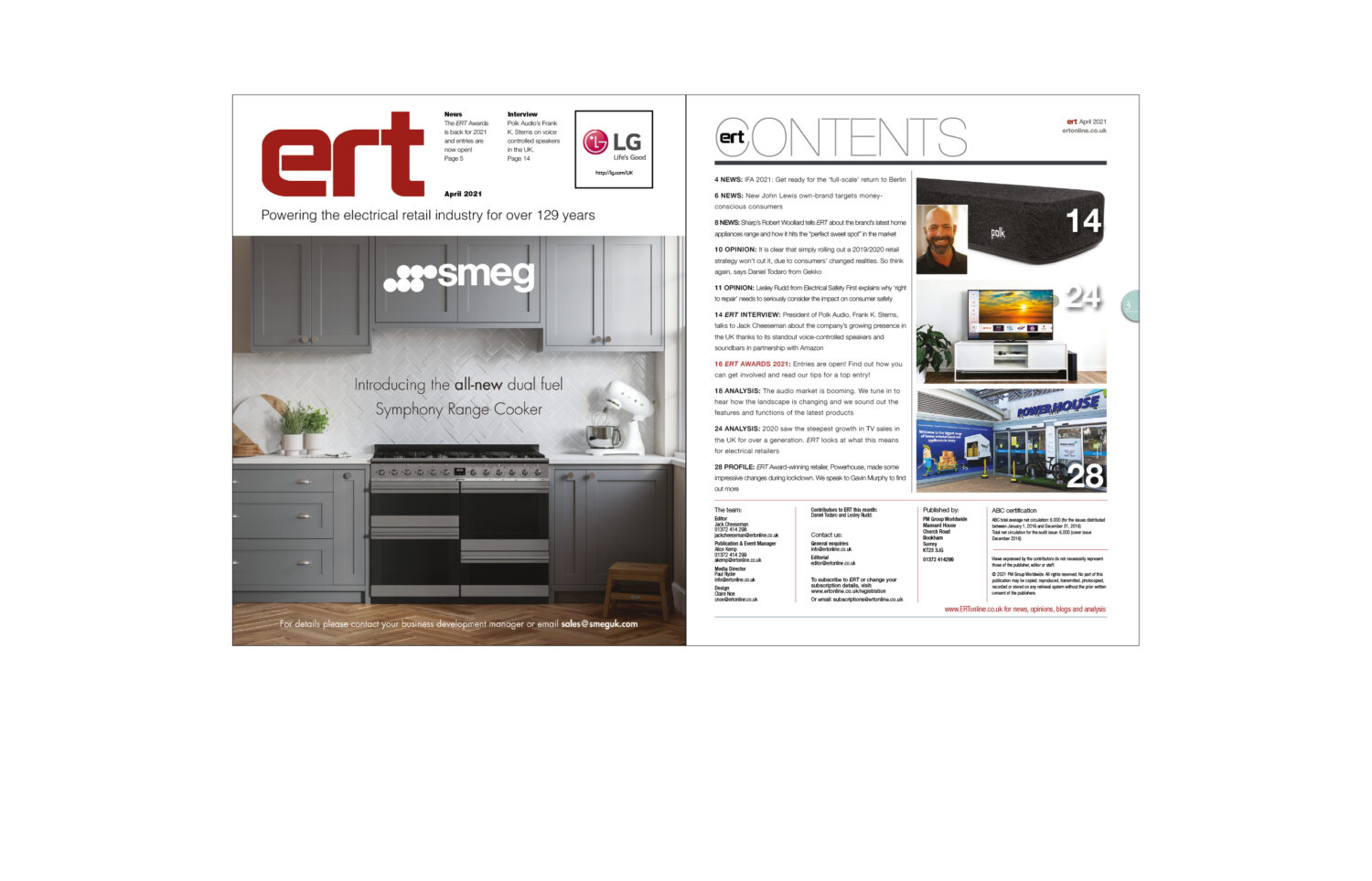 The April issue of ERT is out now!