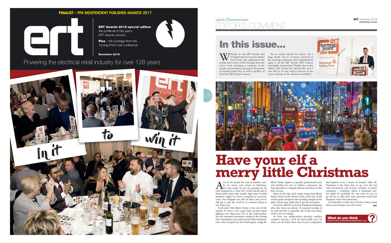 In this month’s special issue of ERT…