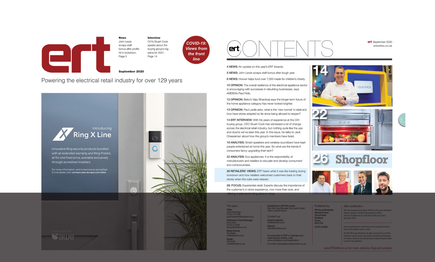Here’s the latest issue of ERT magazine
