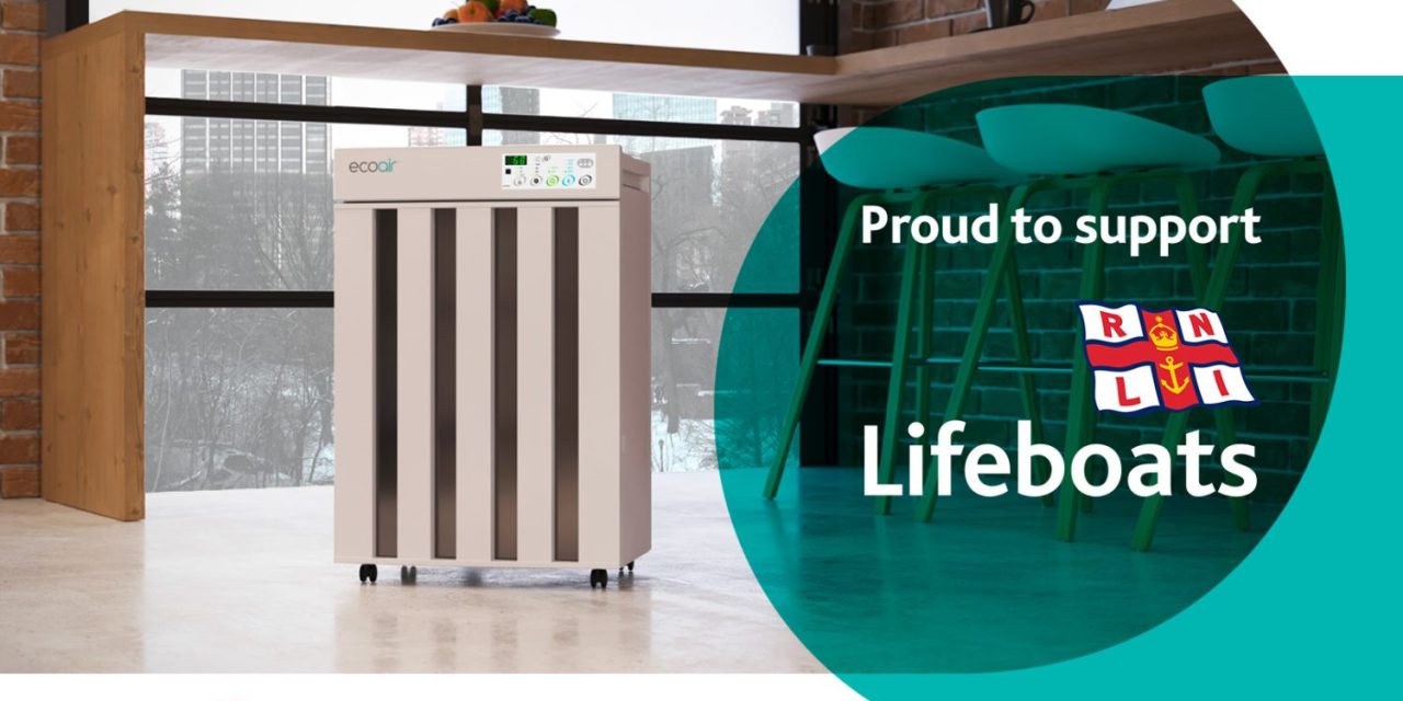 EcoAir announces partnership with RNLI: Supporting saving lives at sea