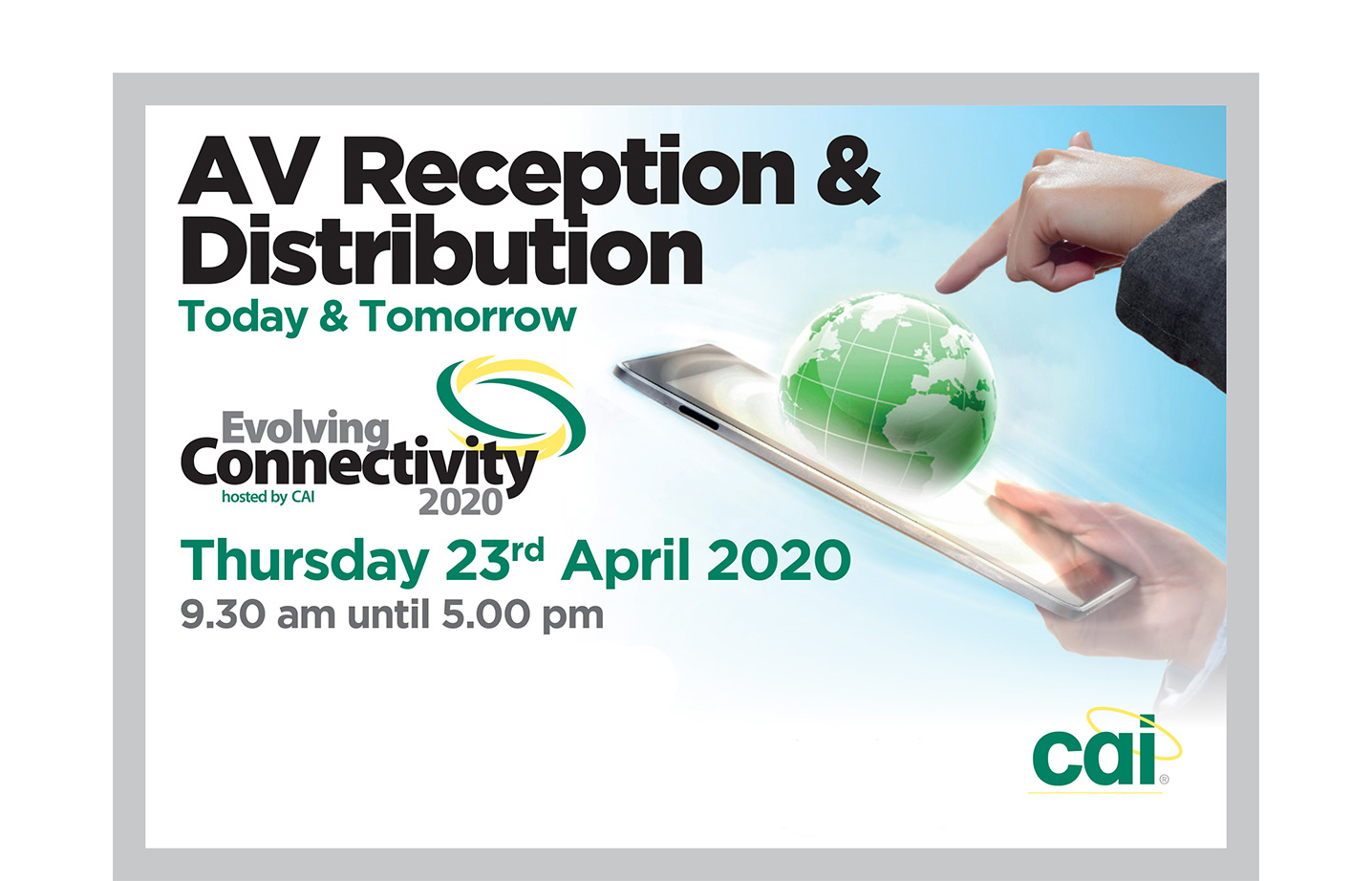 Evolving Connectivity trade event returns to NEC