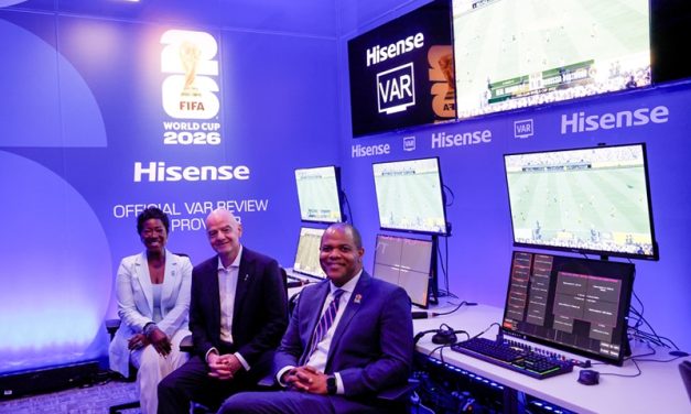 Hisense RGB MiniLED installed at Fifa World Cup 2026 International Broadcast Centre