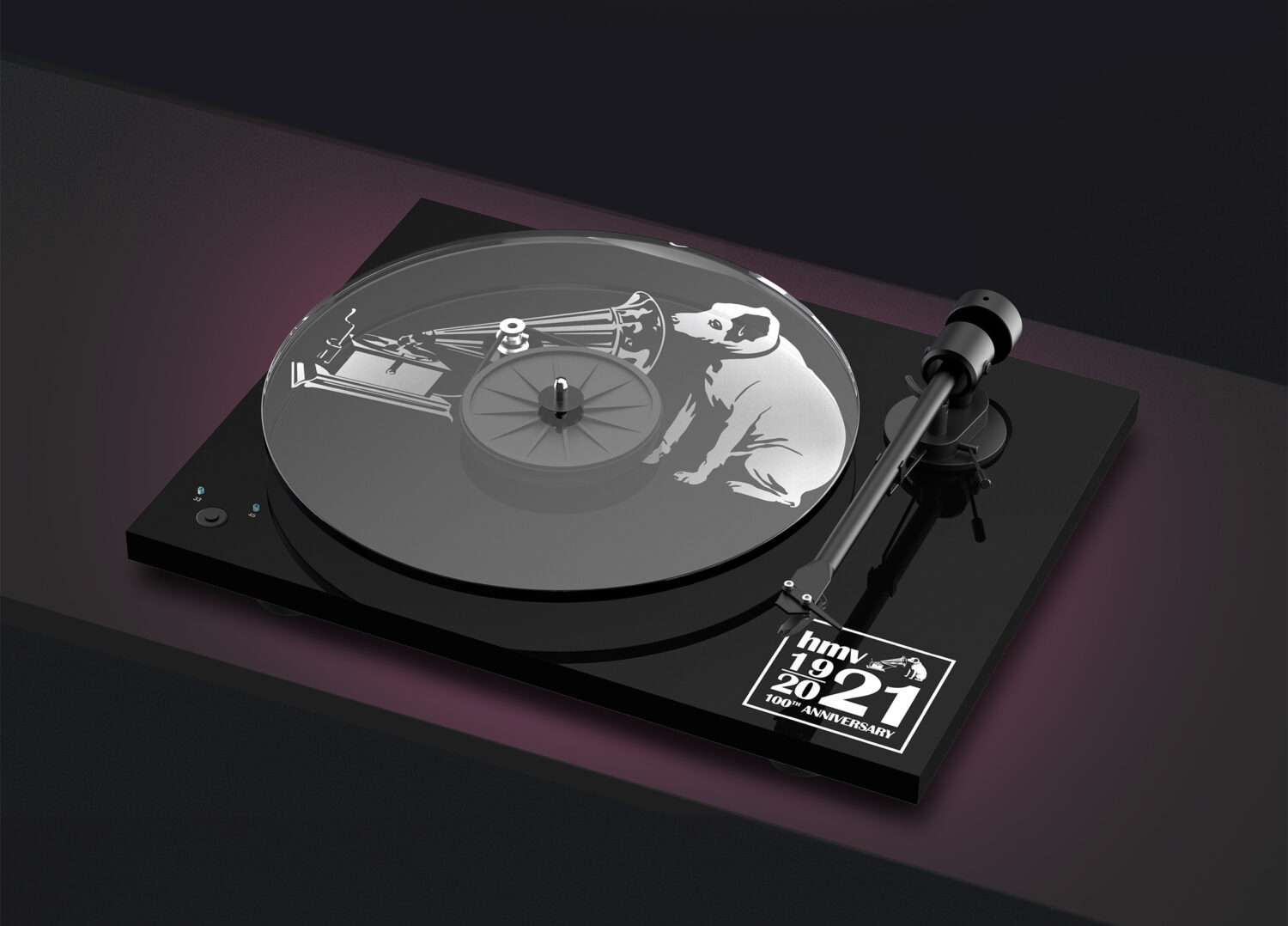hmv partners with Henley Audio to launch 100th Anniversary Turntable