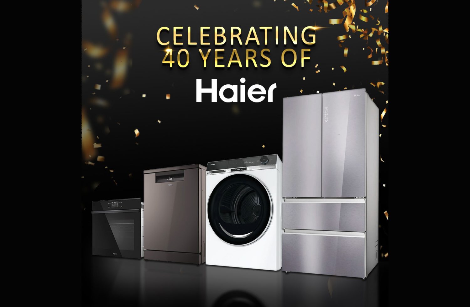 Haier celebrates 40 years in business