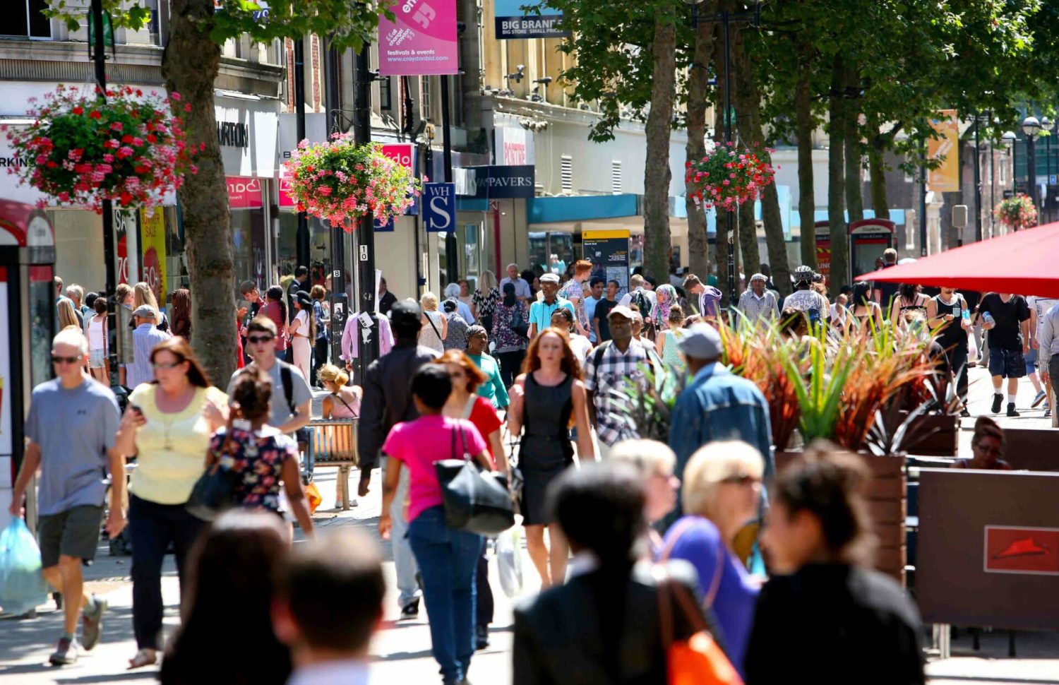Footfall figures ‘bounce back’ in July