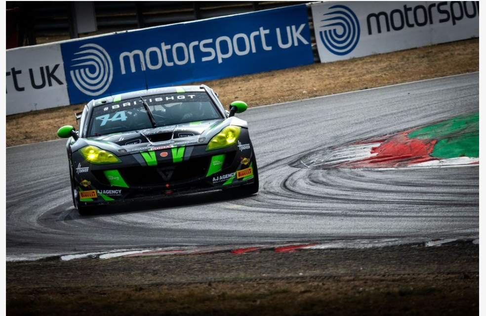 Hoover revs up support for British GT title hopeful