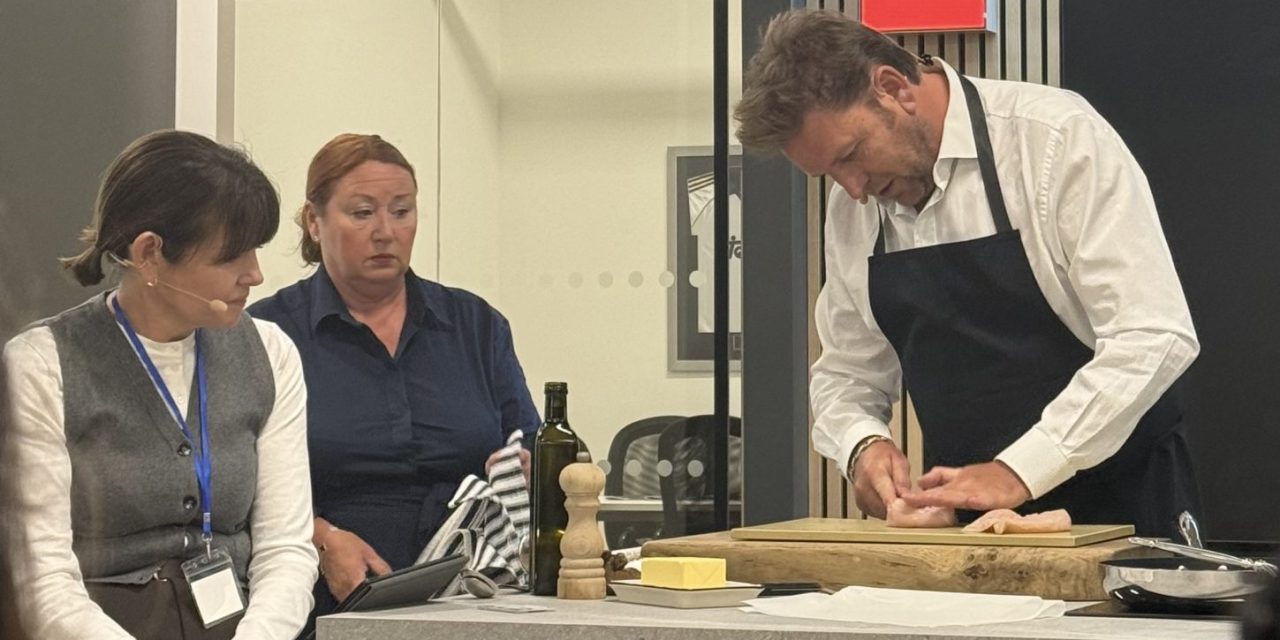 Teka announces partnership with celebrity chef James Martin at Manchester showroom opening