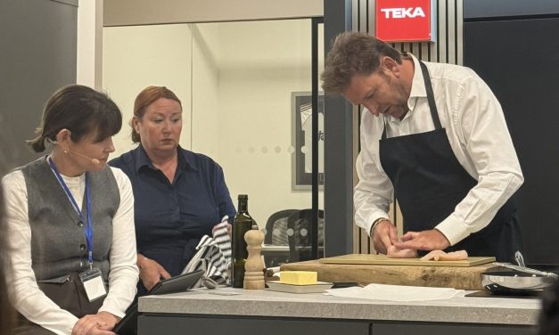 Teka announces partnership with celebrity chef James Martin at Manchester showroom opening