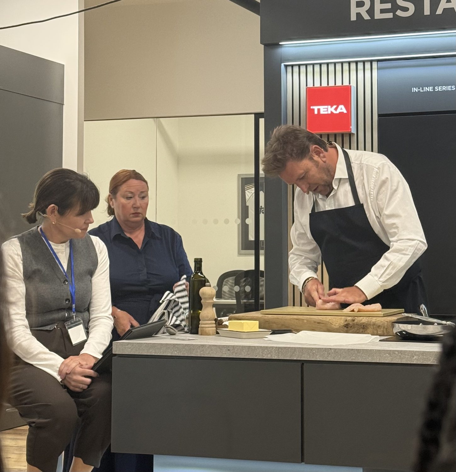 Teka announces partnership with James Martin at Manchester showroom opening - ERT