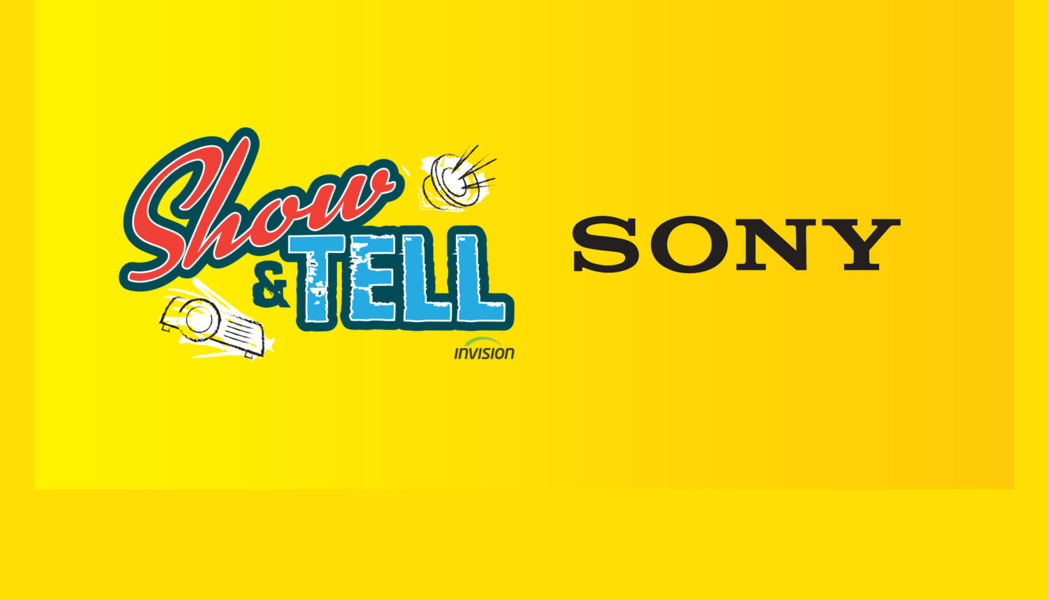 Invision announces special Show & Tell Sony event