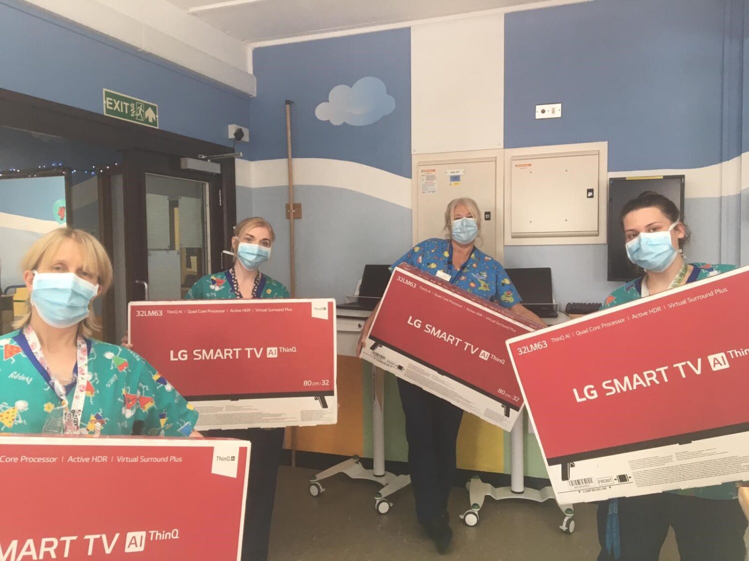 Hughes Electrical helping younger patients at the James Paget University Hospital