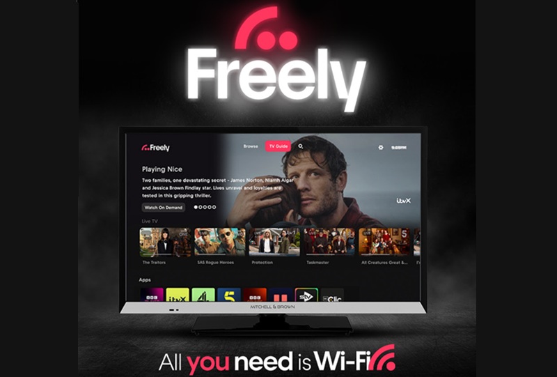 Mitchell & Brown brings Freely TV technology to the high street with full range launch