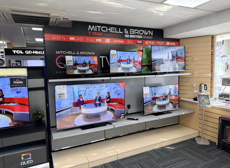 Mitchell & Brown brings premium showroom theatre to Max Electrical