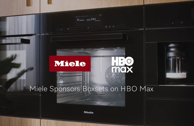 Miele confirmed as Boxset Sponsor for HBO Max in the UK and Ireland