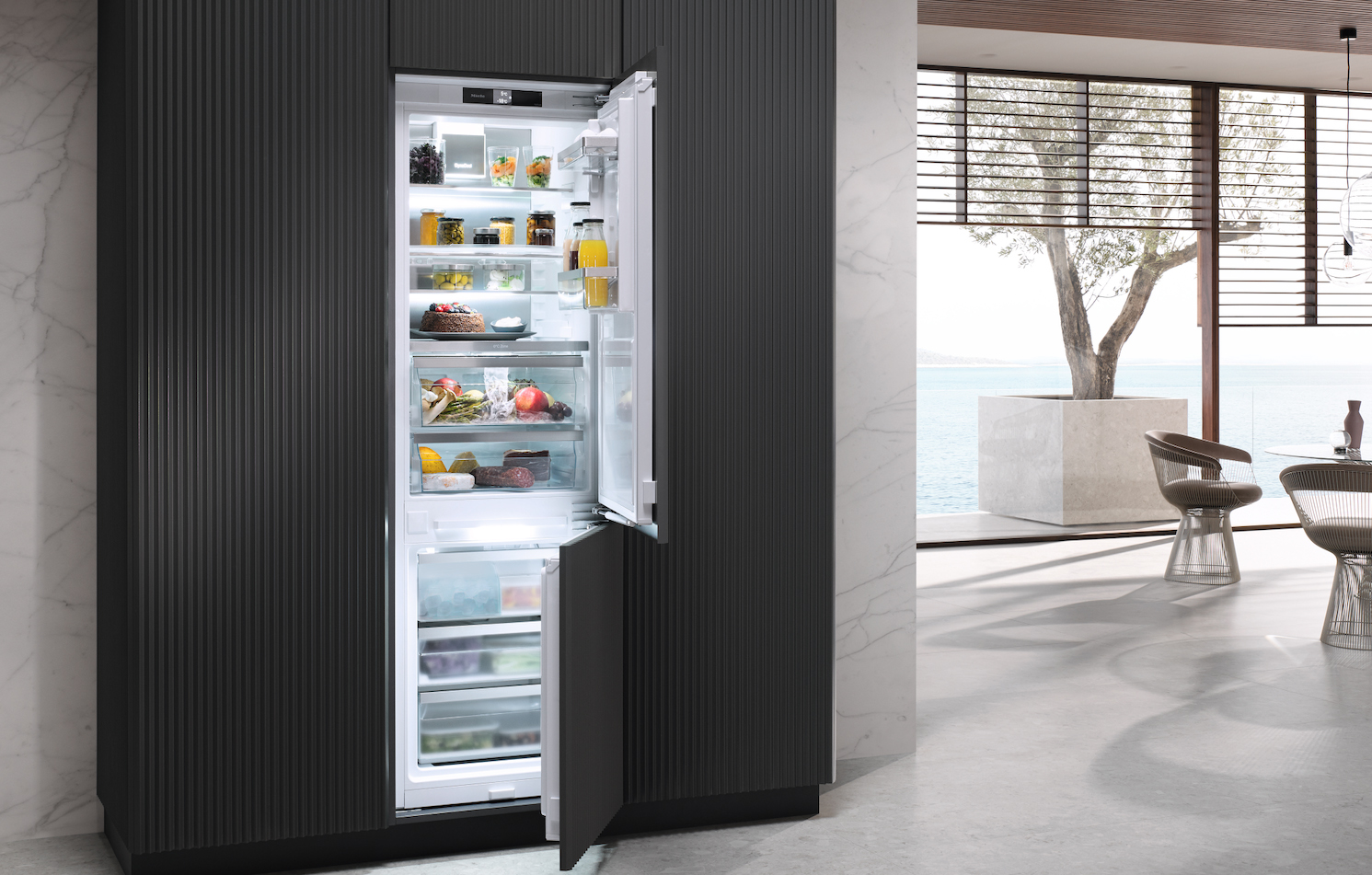 Miele offers ultimate food freshness with new built-in K7000 refrigeration range