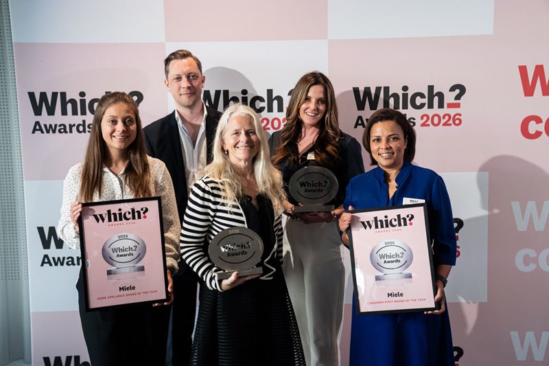Miele wins two major Which? Awards recognising product excellence and customer-first service