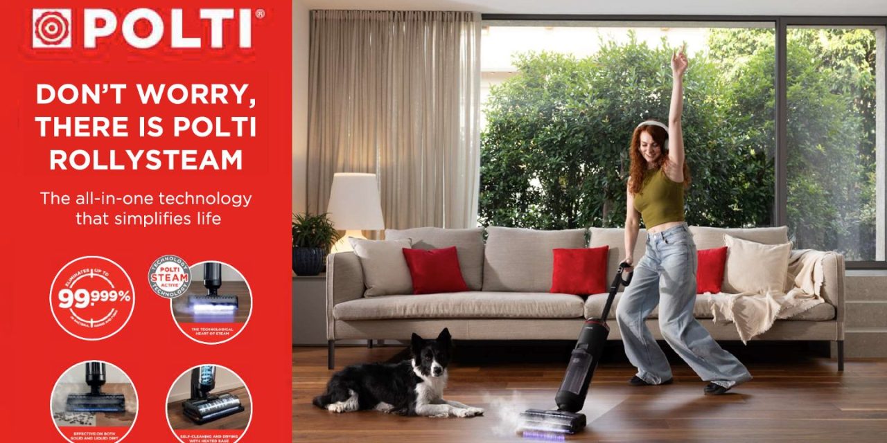 Polti unveils RollySteam all-in-one floor cleaner at IFA 2025
