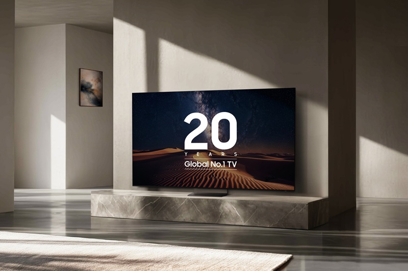 Samsung Electronics marks 20 consecutive years as the world’s No.1 TV brand