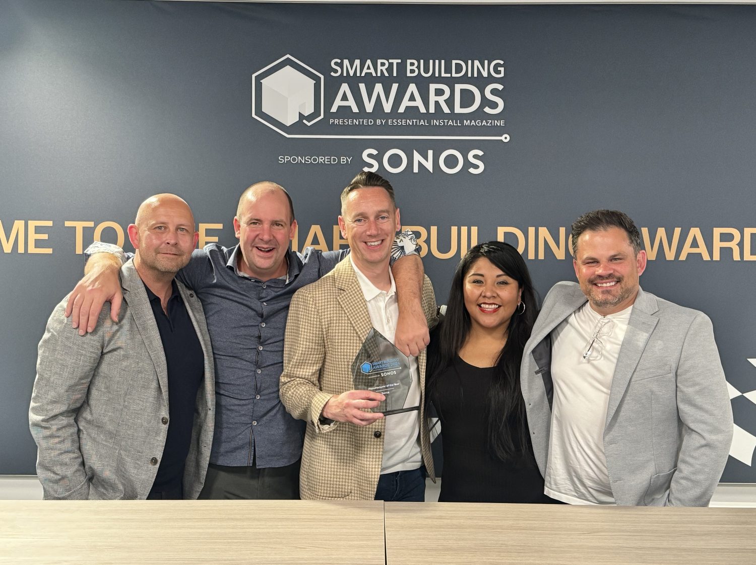 Sanus named ‘Manufacturer of the Year’ at the Smart Building Awards
