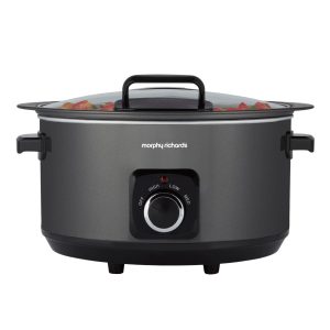 Sear Stew 6.5L Hinged Lid Slow Cooker Cut Out 1