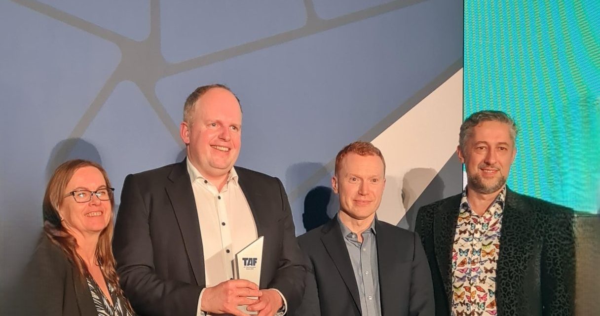 AMDEA technical team wins Trade Association Forum Award for Innovation