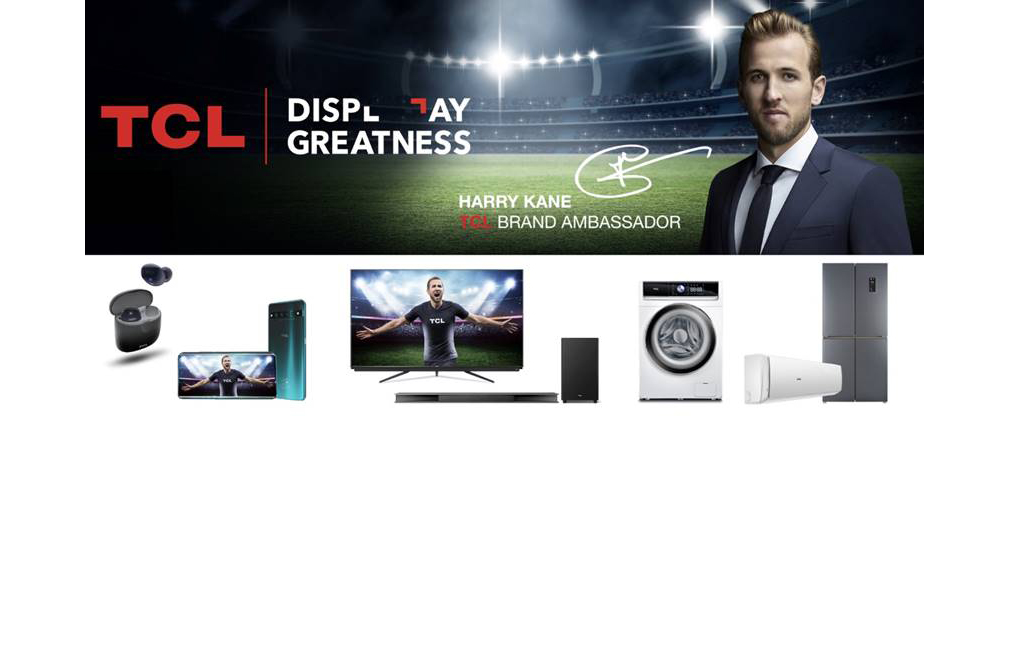 Harry Kane becomes TCL’s new European Brand Ambassador