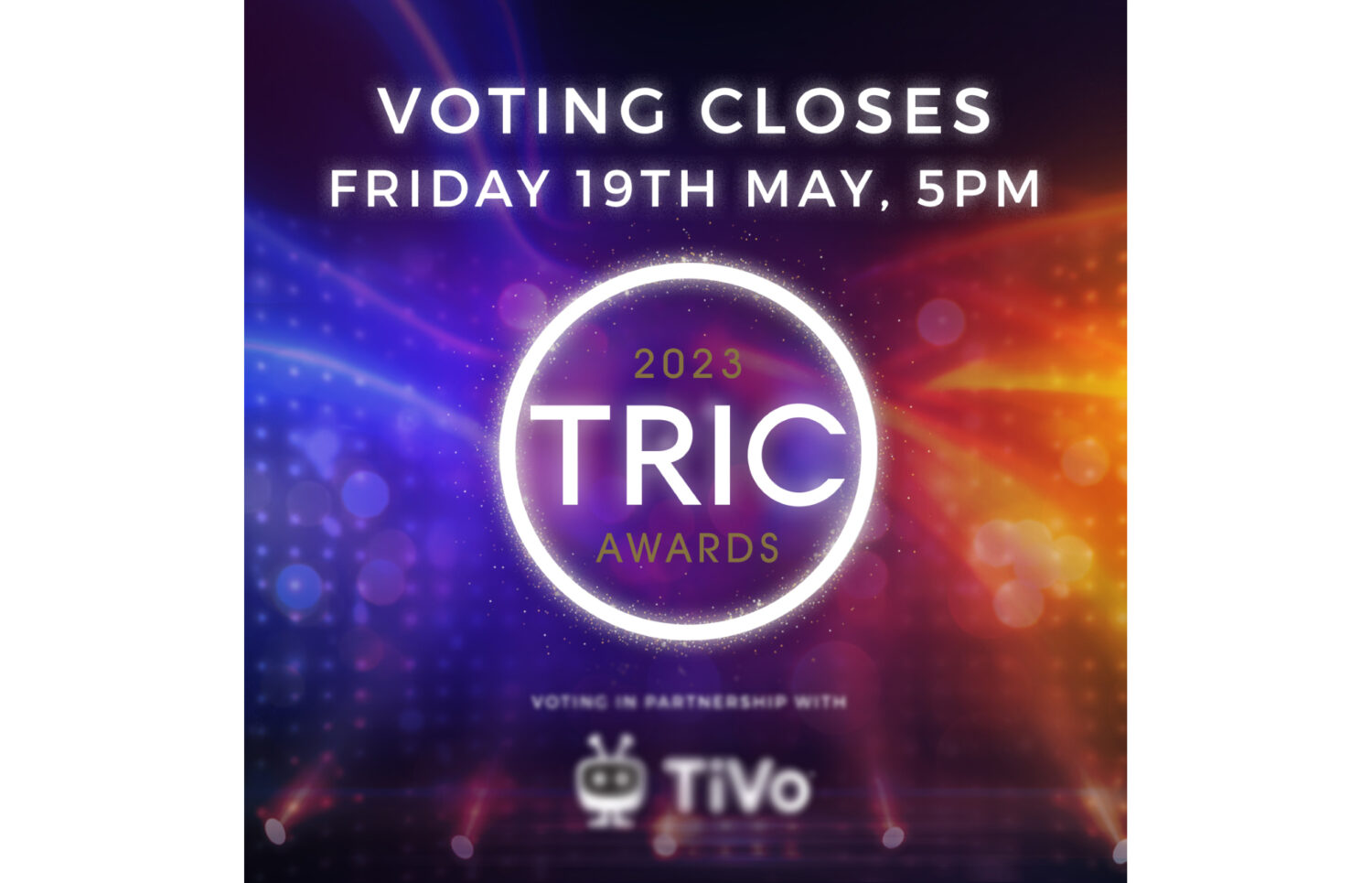 King of Broadcast James Whale receives TRIC Recognition Award