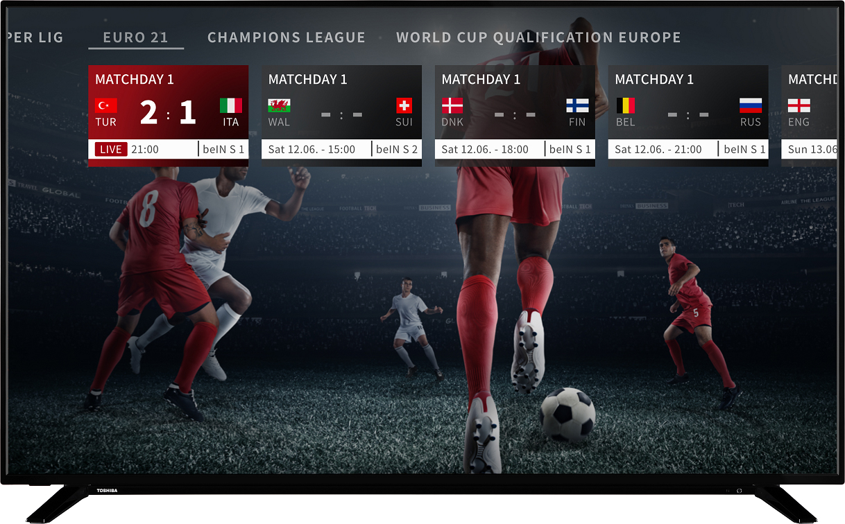 Toshiba launches Football Corner app on Smart TVs ahead of Premier League kick-off