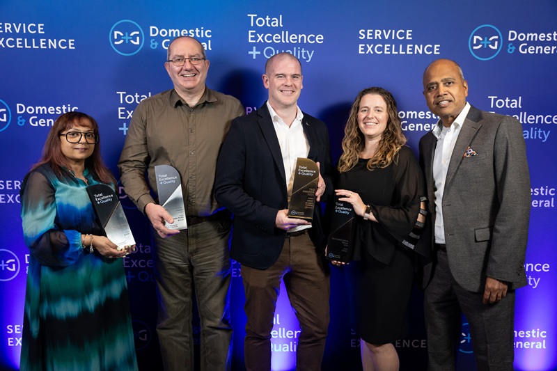 BSH UK and Ireland wins Domestic and General Customer Service Award for third consecutive year