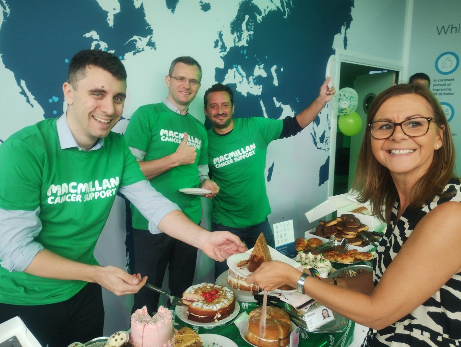 Hotpoint raises over £2,000 for MacMillan Cancer Support