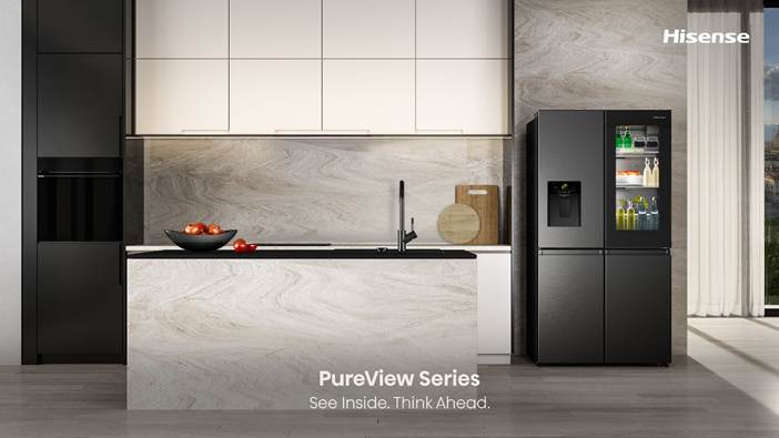 Hisense launches “next-gen” smart fridge with see-through door, voice control and 615-litre capacity