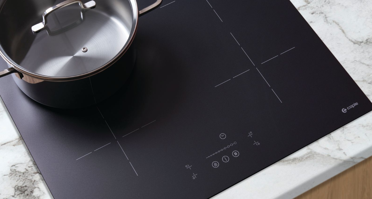 Design meets practicality with Caple’s new matt black induction hobs