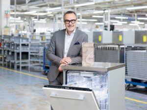 smallerDr. Michael Junker Senior Vice President Business Unit Dishwashing at Miele
